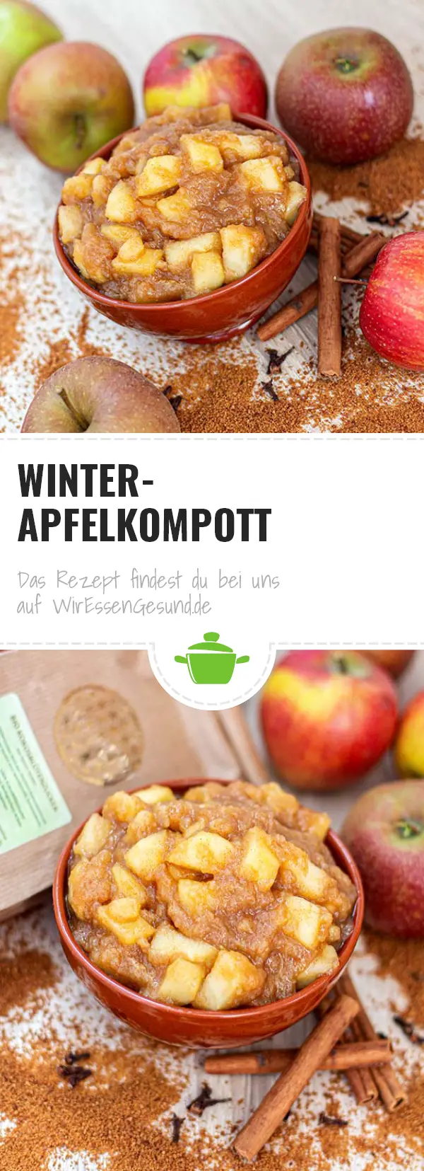 Winter-Apfelkompott - WirEssenGesund Winter-Apfelkompott - WirEssenGesund