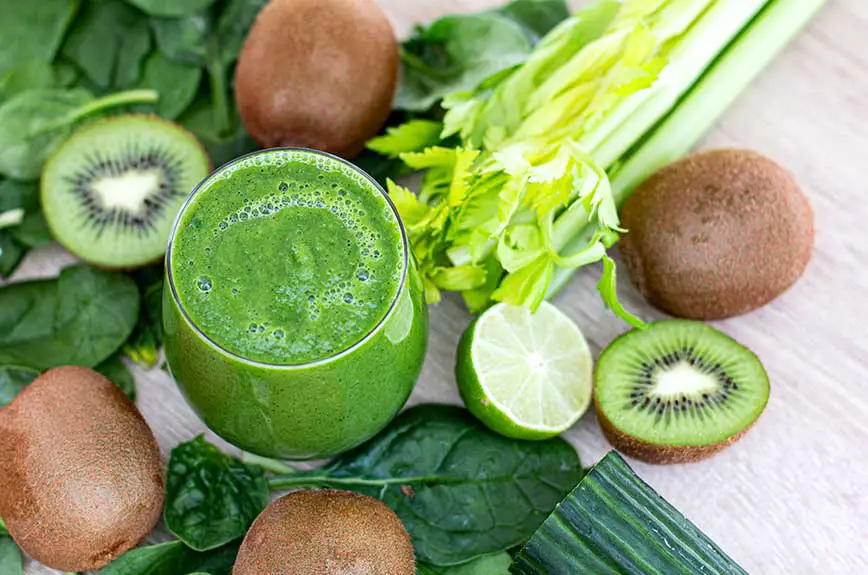 Kiwi Smoothie grün Rezept