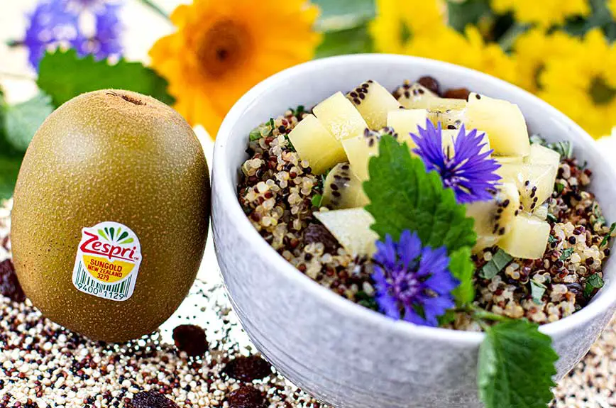 Kiwi-Quinoa Frühstück