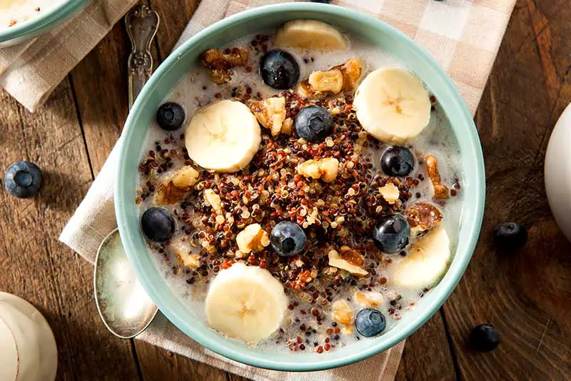 Quinoa Frühstück gesund abnehmen