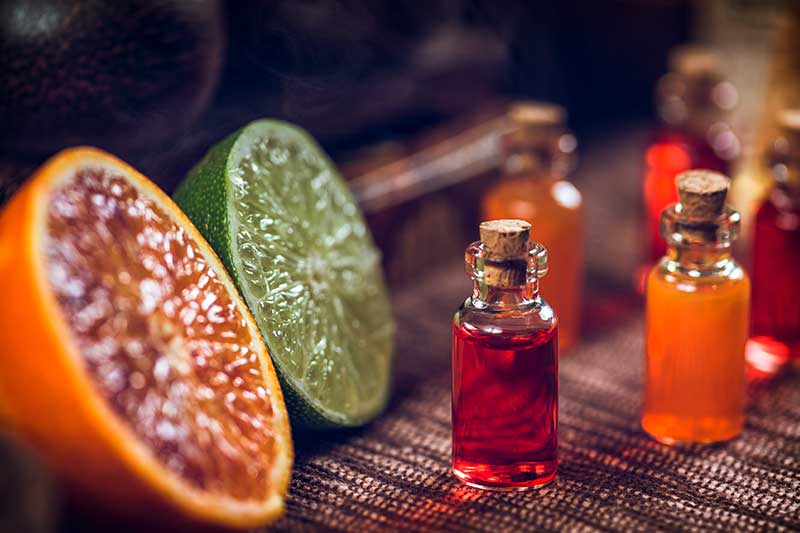 Aromatherapie  Duft Orange Limette