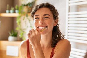 Zähne und Zahnfleisch gesund