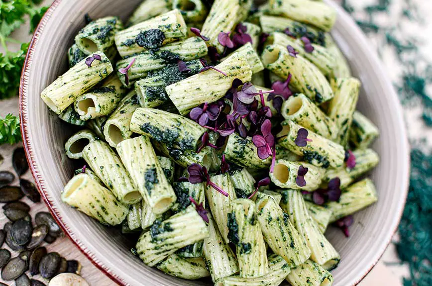 Spirulina Pesto Rezept vegan